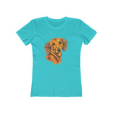 Dachshund Doxie #1 Women's Slim Fit T-Shirt