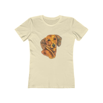 Dachshund Doxie #1 Women's Slim Fit T-Shirt