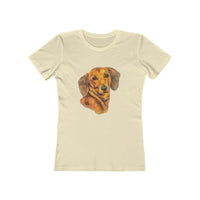Dachshund Doxie #1 Women's Slim Fit T-Shirt