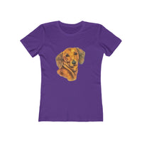 Dachshund Doxie #1 Women's Slim Fit T-Shirt