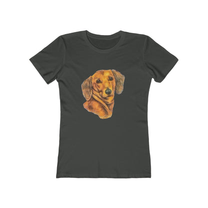 Dachshund Doxie #1 Women's Slim Fit T-Shirt