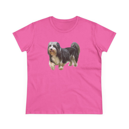 Lowchen - Women's Midweight Cotton Tee