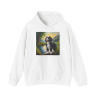 Portuguese Water Dog 50/50 Hooded Sweatshirt