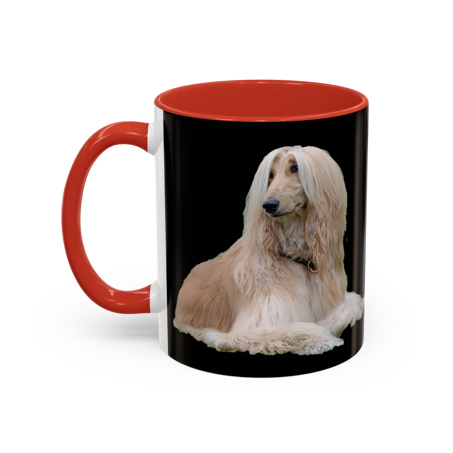Afghan Hound Accent Coffee Mug - Elegance in Every Sip