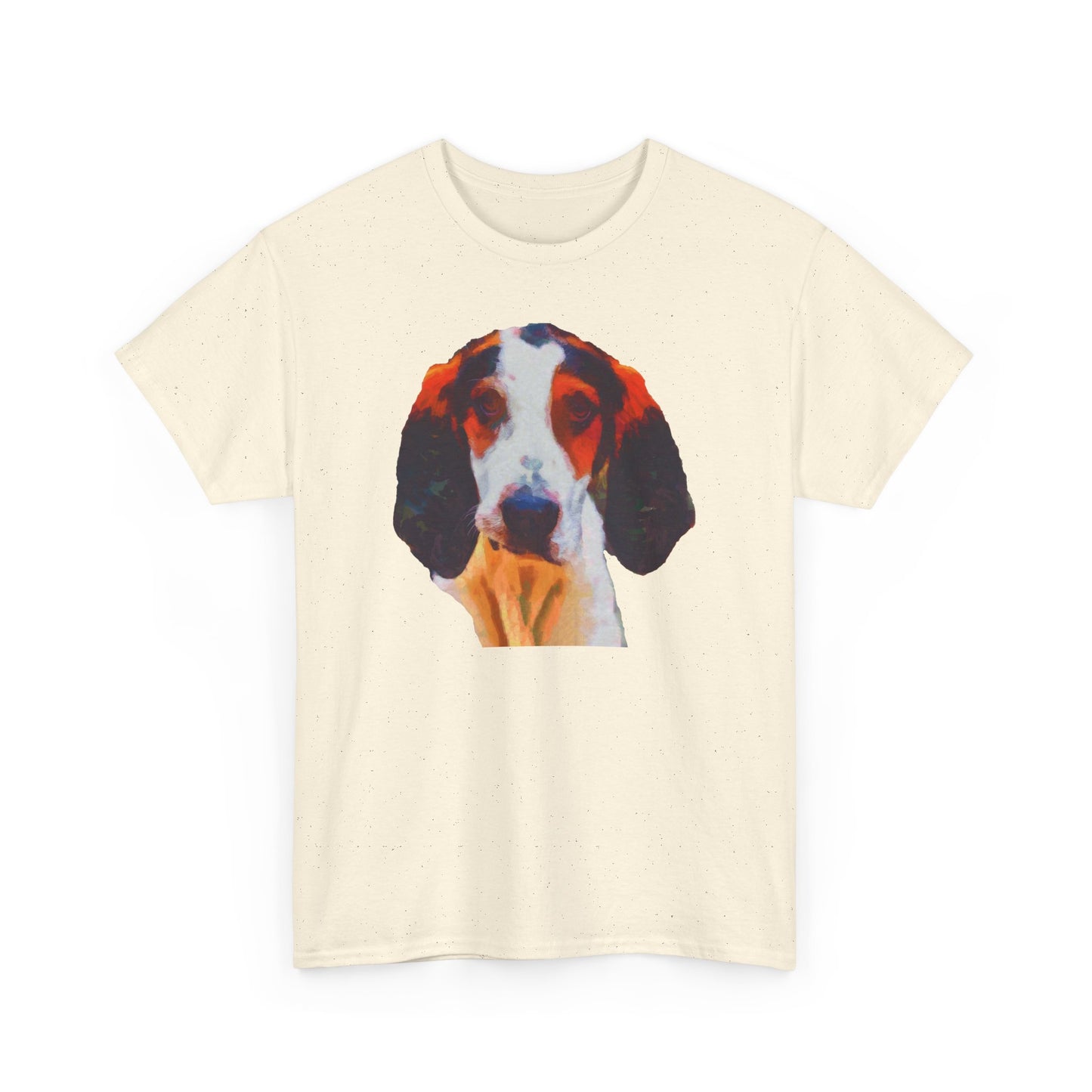 Elegant Treeing Walker Coonhound Unisex Heavy Cotton Tee
