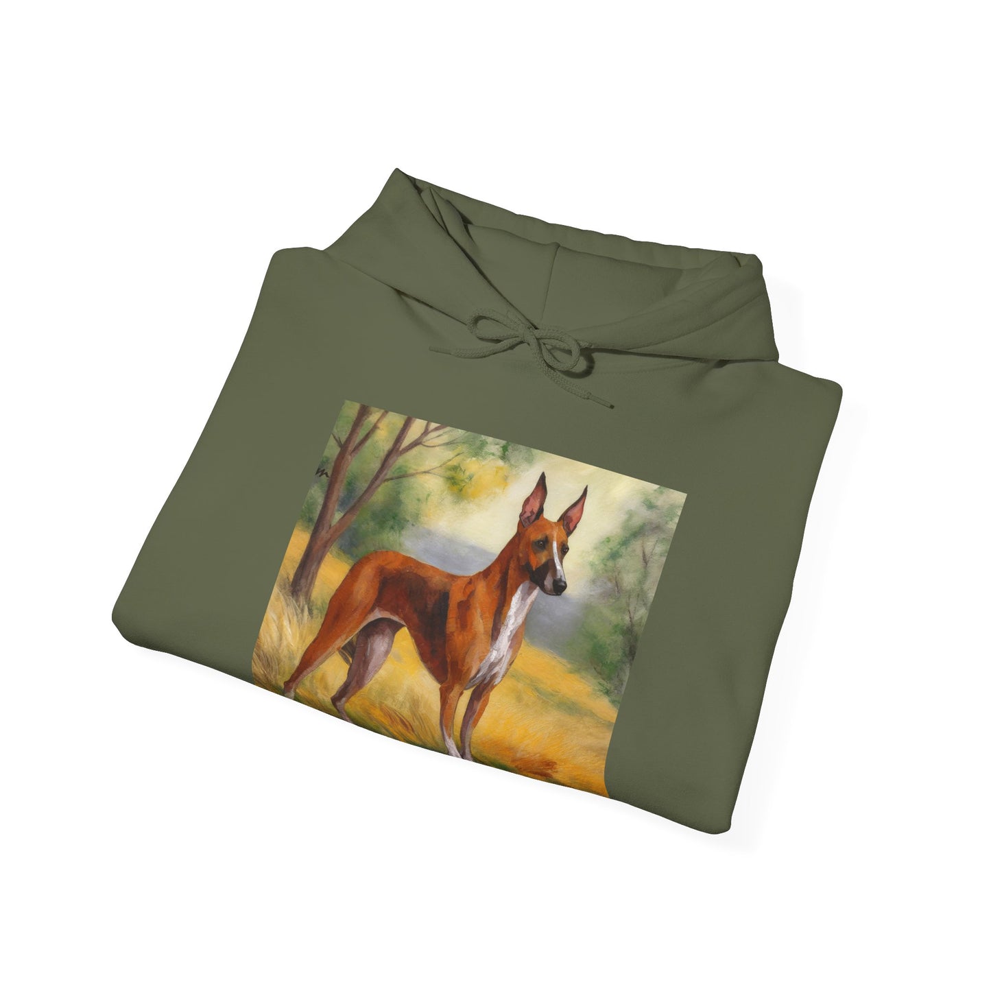 Azawakh 'Tuareg Sloughi' Unisex 50/50 Hooded Sweatshirt