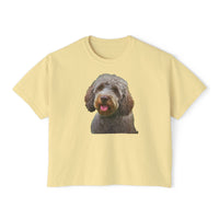 Lagotto Romagnolo 'Italian Truffle Dog' Women's Boxy Tee
