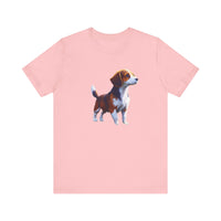 Drever Puppy - Unisex Jersey Short Sleeve Tee