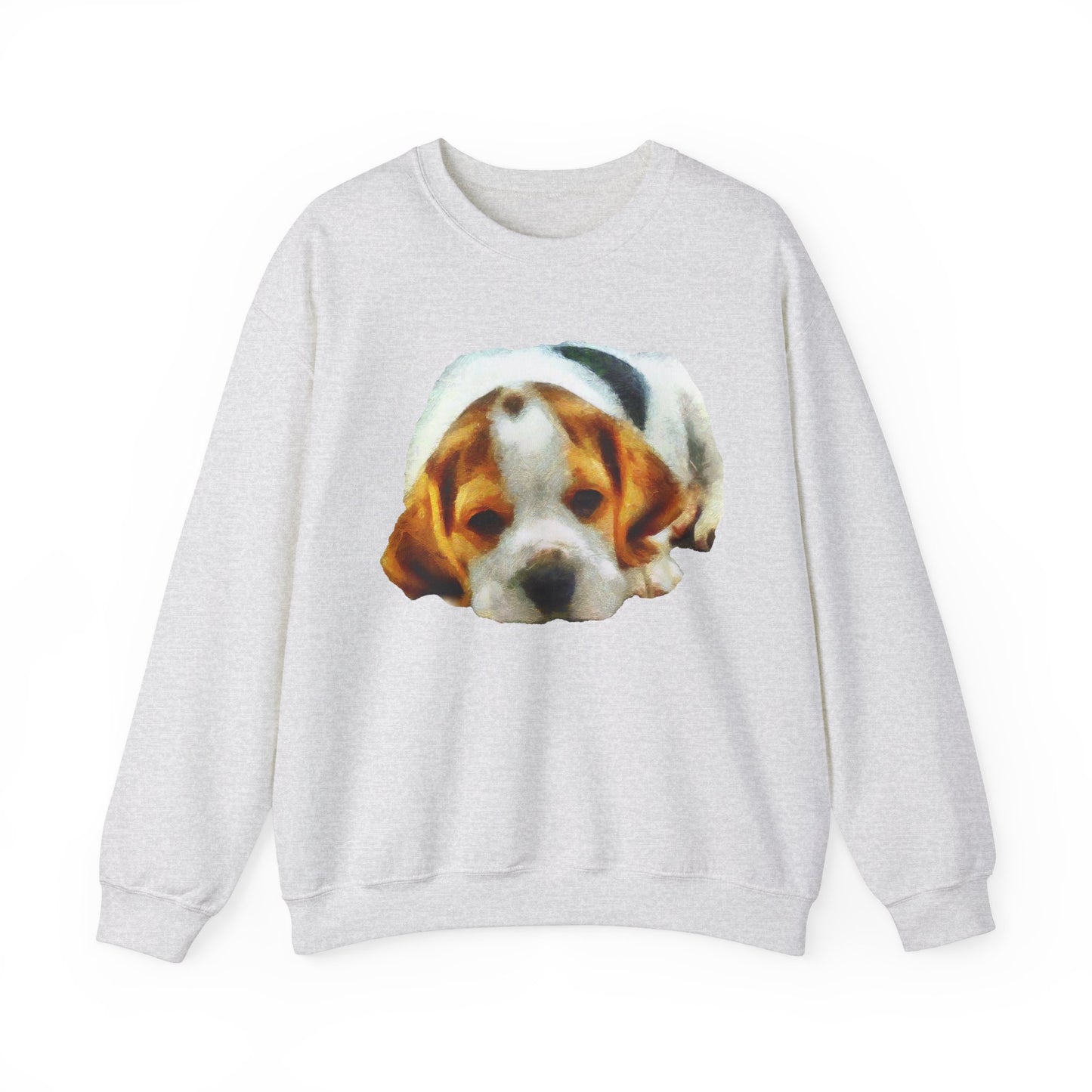 English Foxhound 'Sasha' Unisex 50/50 Crewneck Sweatshirt
