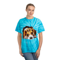 Beagle 'Daisy Mae' Unisex Cotton Tie-Dye Tee, Cyclone