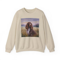 Field Spaniel Unisex 50/50 Crewneck Sweatshirt