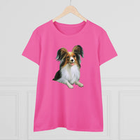 Papillon - Women's Midweight Cotton Tee