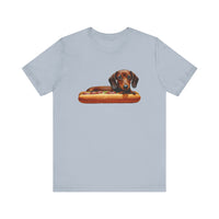 Dachshund - Weiner Dog Unisex Jersey Short Sleeve Tee