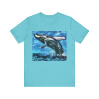 Humpback Whale Unisex Jersey Short Sleeve Tee