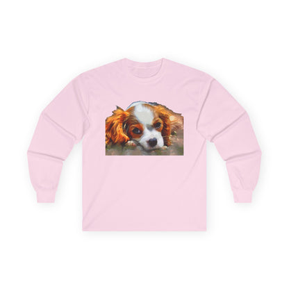 Cavalier King Charles Spaniel Unisex Cotton Long Sleeve Tee