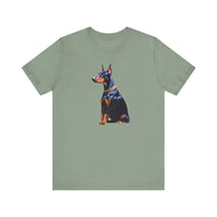 Doberman Pinscher Unisex Jersey Short Sleeve Tee