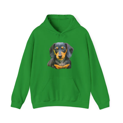 Dachshund 'Doxie #2' Unisex 50/50 Hoodie
