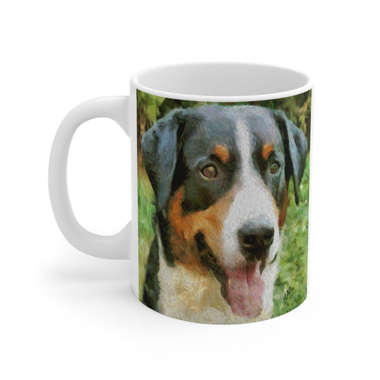 Appenzeller Sennenhund Ceramic Mug - A Tribute to a Beloved Breed