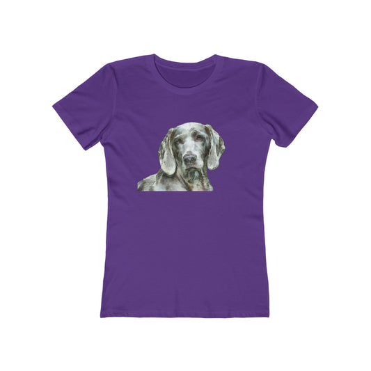 Weimaraner 'Grayson' Women's Slim Fitted Tee