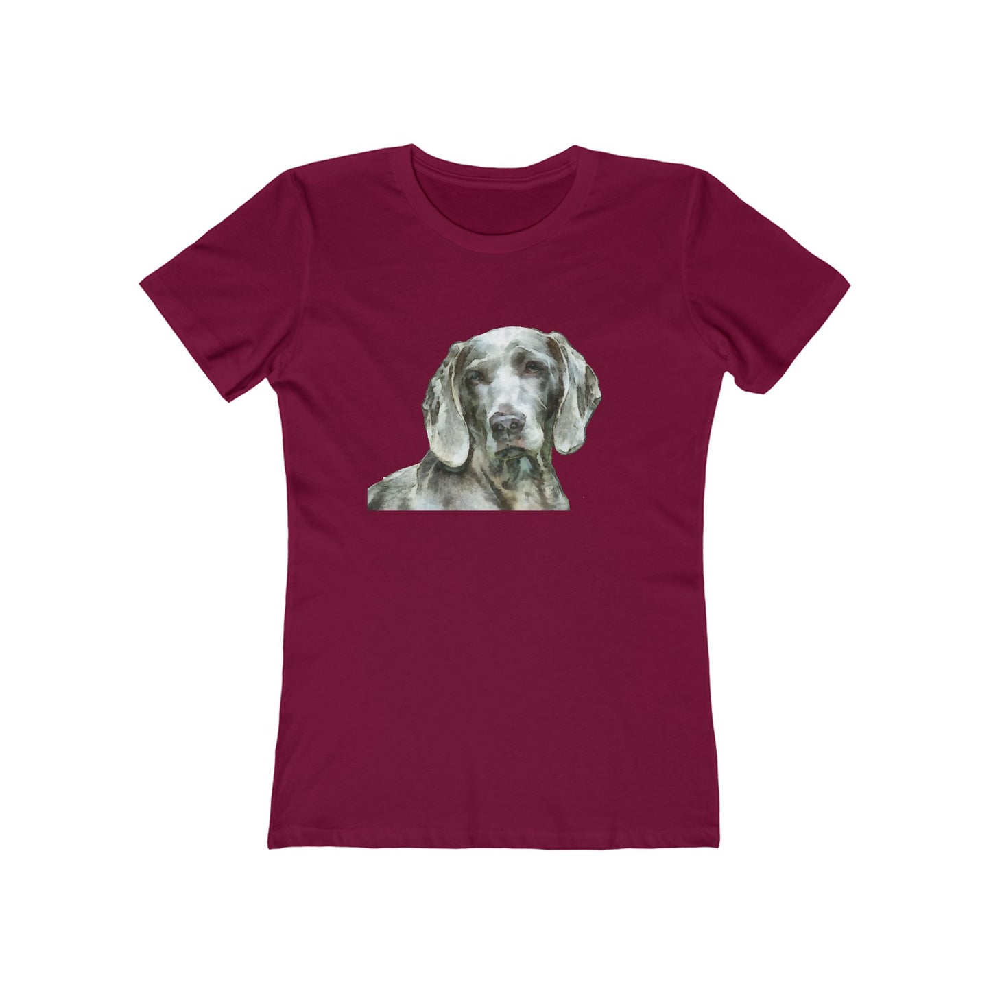 Weimaraner 'Grayson' Women's Slim Fitted Tee