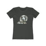 Weimaraner 'Grayson' Women's Slim Fitted Tee