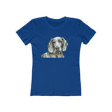 Weimaraner 'Grayson' Women's Slim Fitted Tee