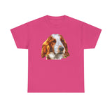 Irish Red & White Setter Unisex Heavy Cotton Tee