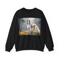 Borzoi 'Russian Wolfhound' Unisex 50/50 Crewneck Sweatshirt