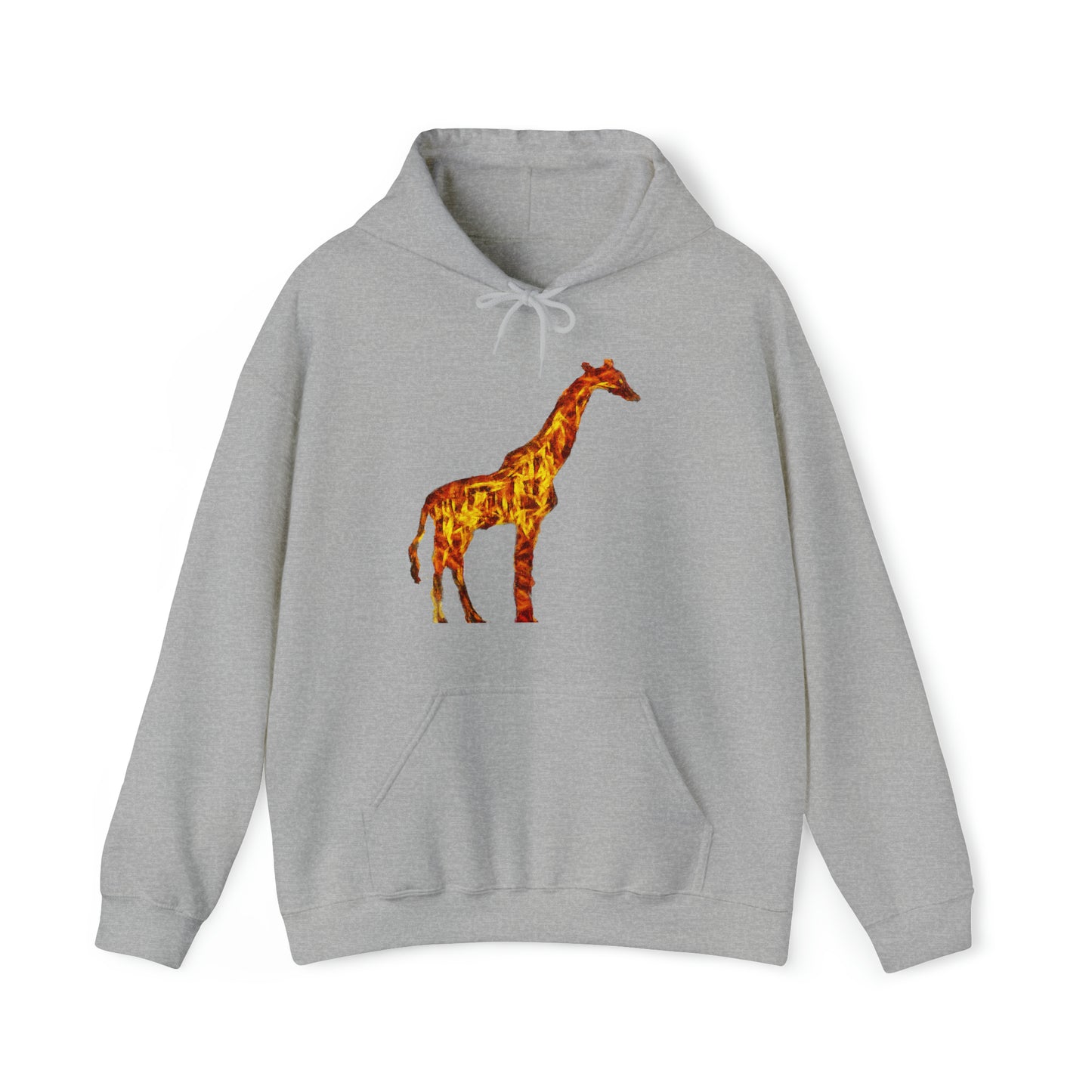 Giraffe 'Camile' Unisex 50/50 Hoodie