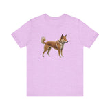 Shikoku - Japanese Hunting Dog Unisex Jersey Short Sleeve Tee