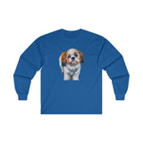 Shih-Tzu Unisex Cotton Long Sleeve Tee