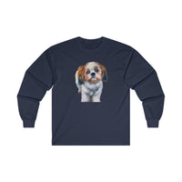 Shih-Tzu Unisex Cotton Long Sleeve Tee