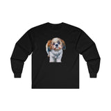 Shih-Tzu Unisex Cotton Long Sleeve Tee