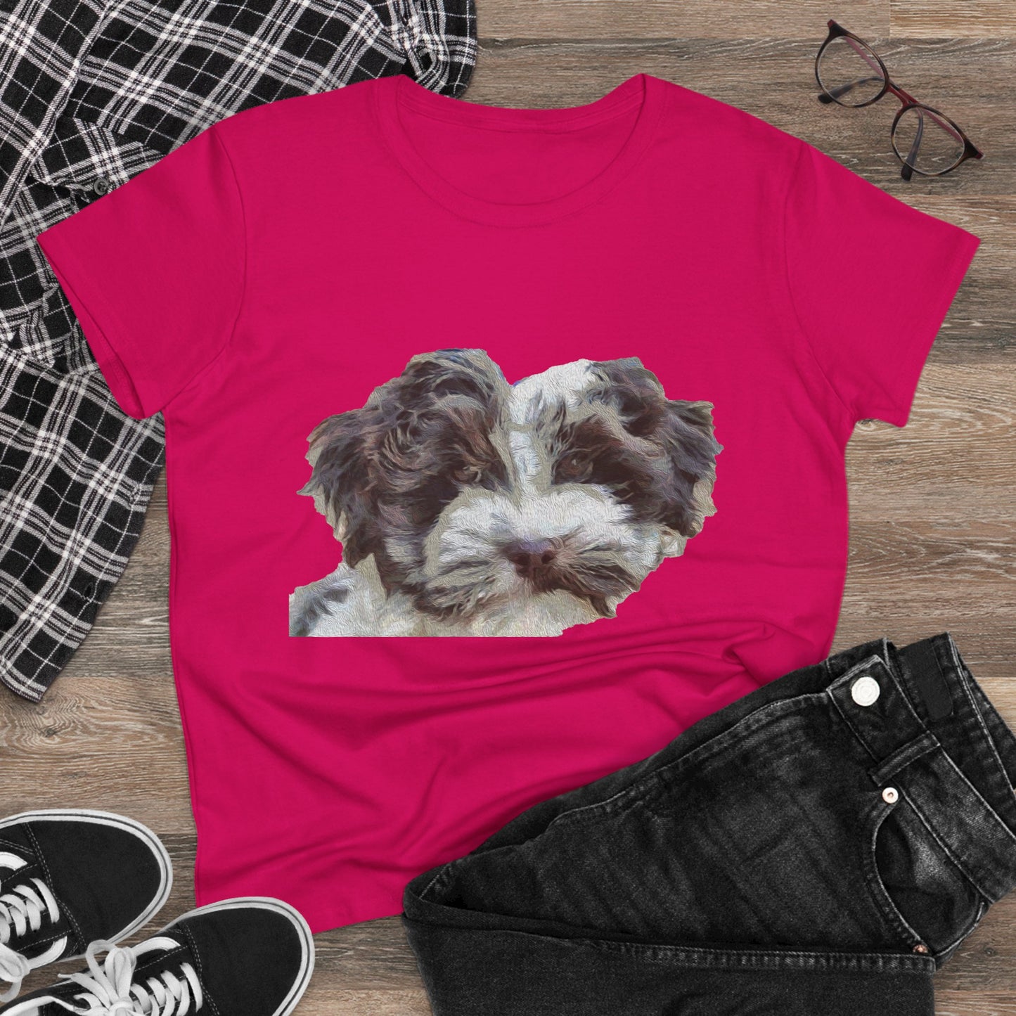 Havaneese 'Fideo' Women's Midweight Cotton Tee