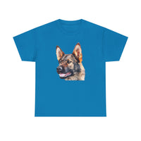 German Shepherd 'Hans' Unisex Heavy Cotton Tee