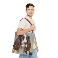 French Spaniel Tote Bag (AOP)