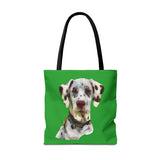 Dalmatian Spun Polyester Tote Bag (AOP)
