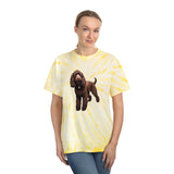 Irish Water Spaniel Tie-Dye Tee, Cyclone