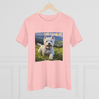 Ethereal Beauty Westie Women's Relaxed Fit Cotton Tee