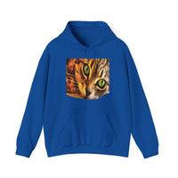 Wide-eye Cat - Unisex 50/50 Hoodie