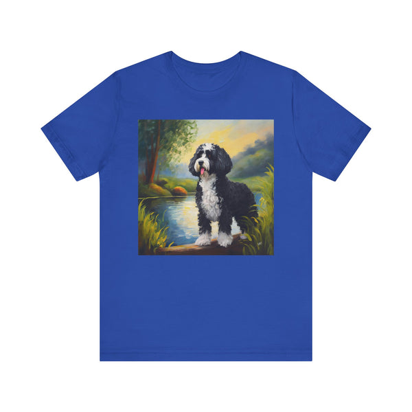 Portuguese Water Dog Unisex Jersey Short Sleeve Tee