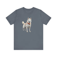 Yakutian Laika  - Unisex Jersey Short Sleeve Tee