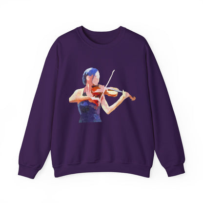 Violin 'The Bowist' Unisex 50/50 Crewneck Sweatshirt