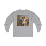 Shiba Inu  Cotton Long Sleeve Tee