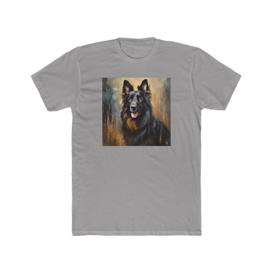 Bohemian Shepherd Men's Fitted Cotton Crew Tee