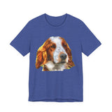 Irish Red & White Setter - Unisex Jersey Short Sleeve Tee