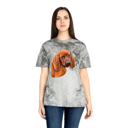 Redbone Coonhound Unisex Cotton Color Blast T-Shirt