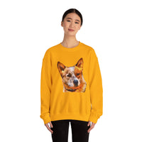Red Heeler - Australian Cattle Dog - Unisex 50/50 Crewneck Sweatshirt