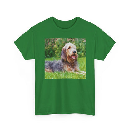 Otterhound Unisex Heavy Cotton Tee by DoggyLips™