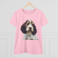 Petit Basset Griffon Vendéen Women's Midweight Cotton Tee